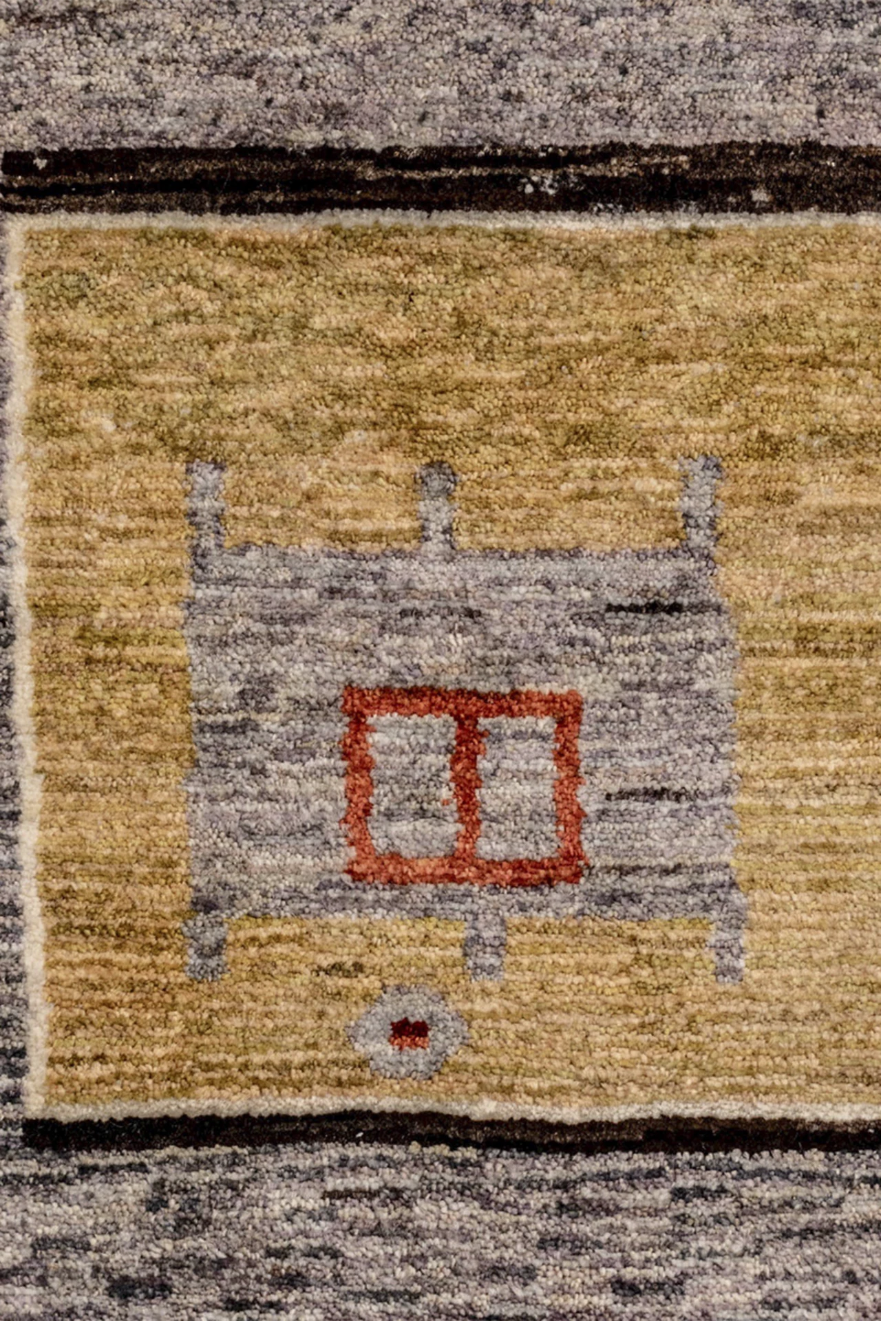 Gabbeh Teppich-Unikat - Zeltlicht
