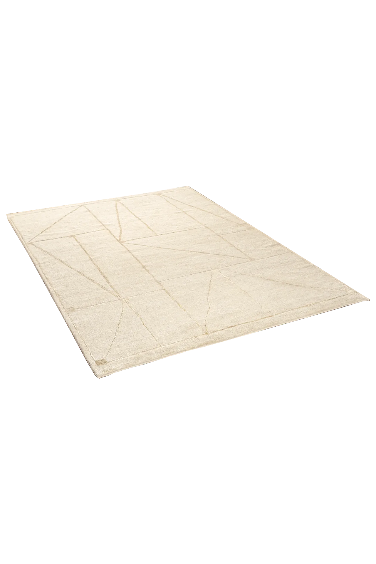 Jordan Collection Designteppich - Ivory Lines