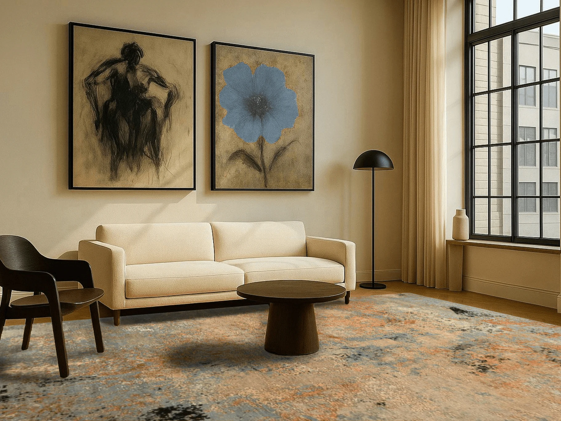 Jordan Masterpiece Designteppich - Aminata