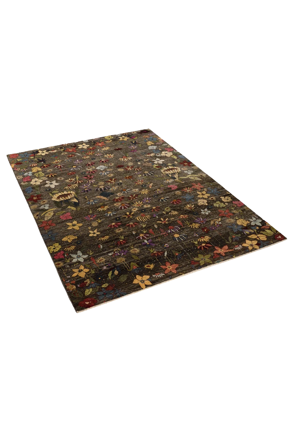 Gabbeh Teppich-Unikat - Blumenoase