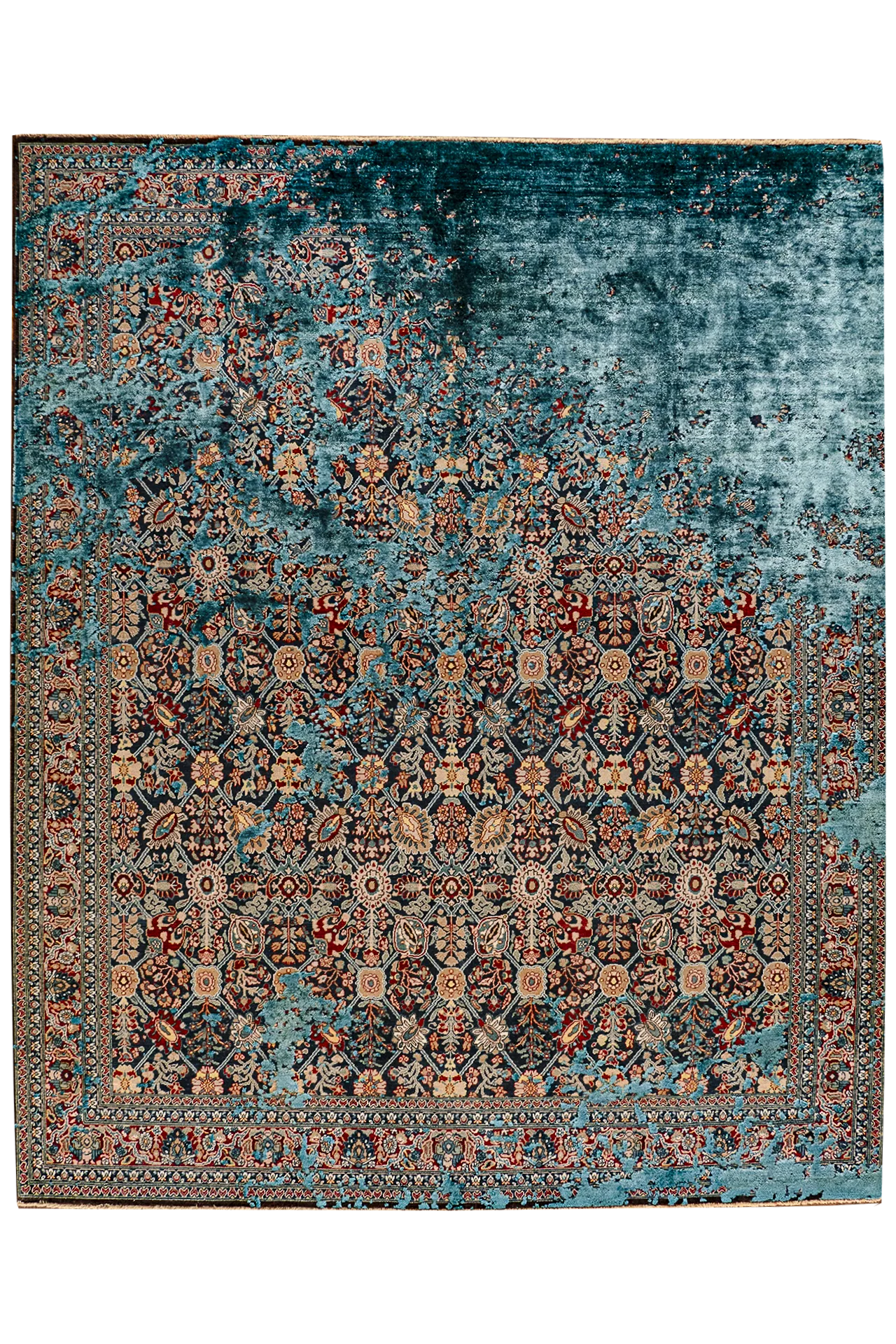 Jan Kath Teppich - Tabriz Canal Rocked