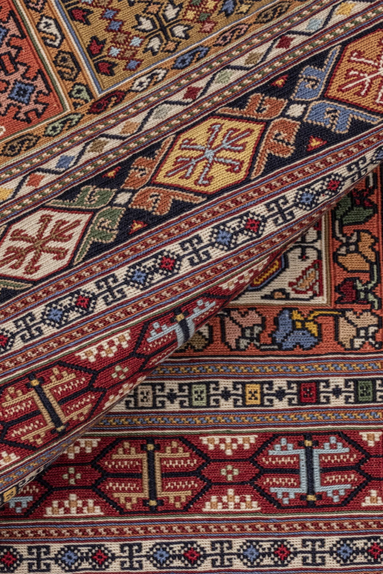 Kelim Teppichläufer - Soumakh Boho