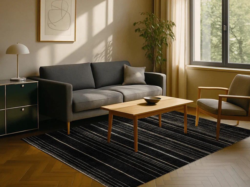 Gabbeh-Art Teppich - Silverlines