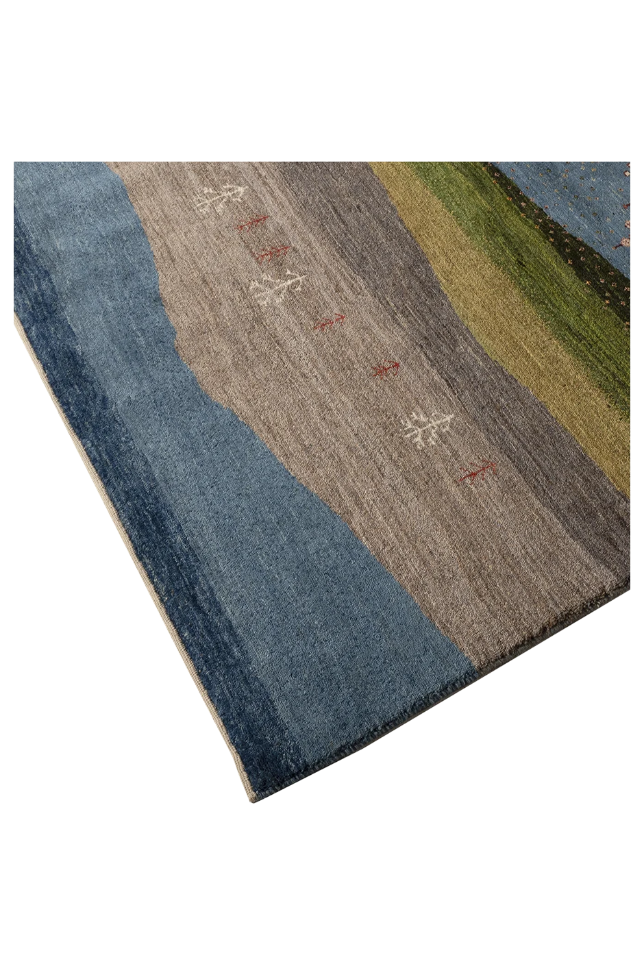 Gabbeh Teppich-Unikat - Oase der Ruhe