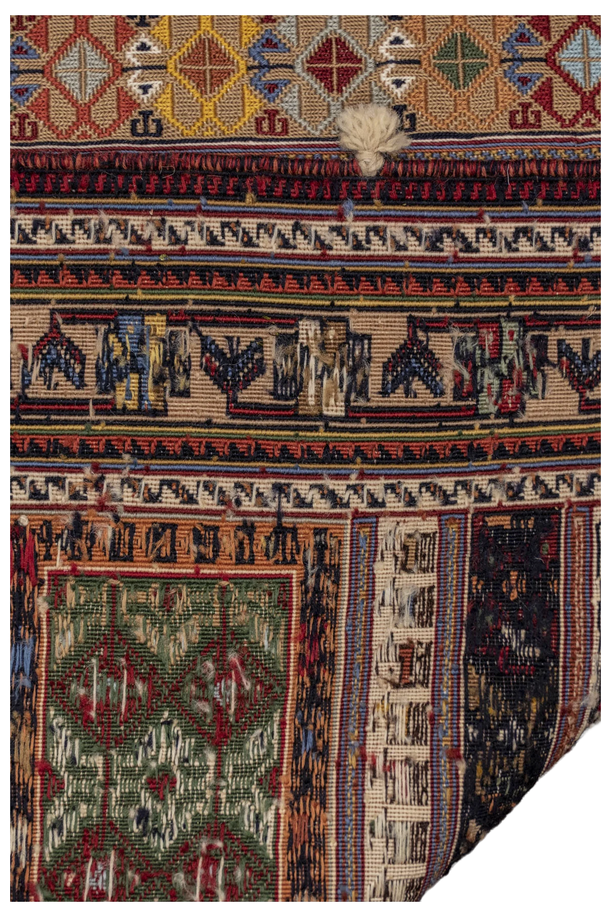 Kelim Teppichläufer - Soumakh Boho