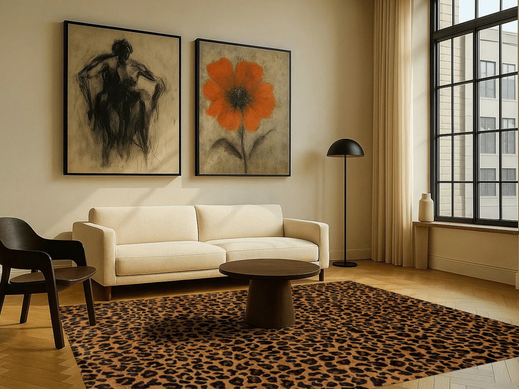 Jordan Masterpiece Designteppich - Leo