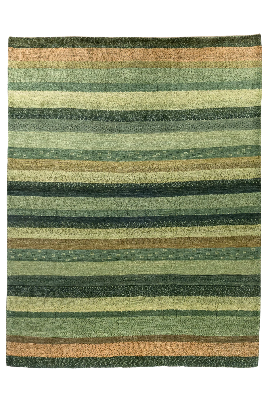 Gabbeh Teppich-Unikat - Graslandschaft