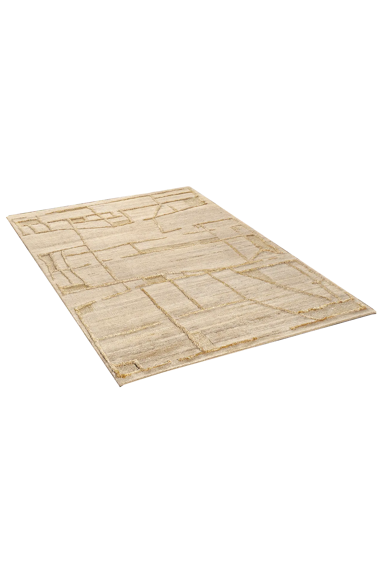 Jordan Collection Designteppich - Amber Golden Toffee