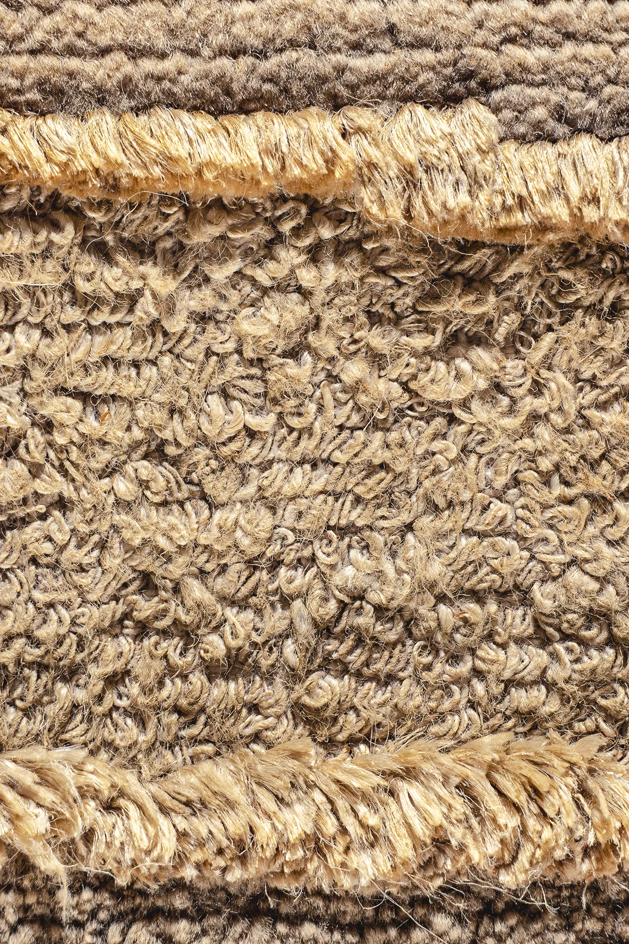 Jordan Collection Designteppich - Amber Golden Toffee