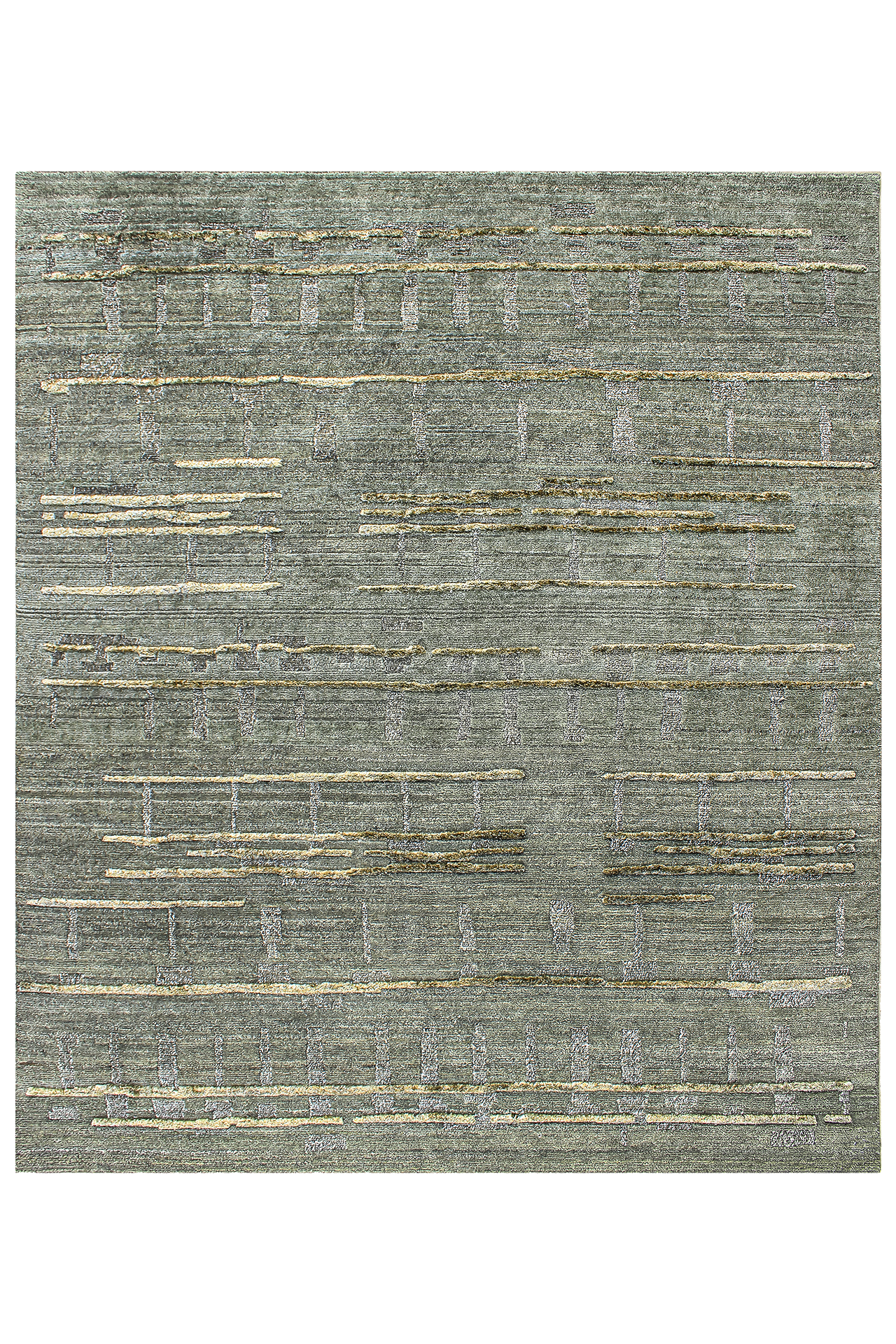 Designteppich Amber Smaragd Green aus der Jordan Collection