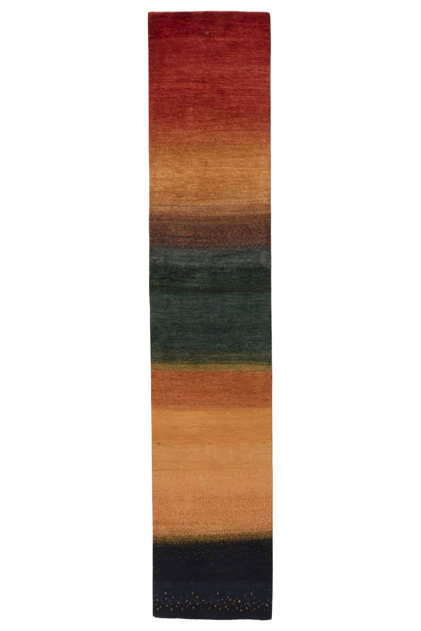 Gabbeh Teppich - Läufer Farbsinfonie