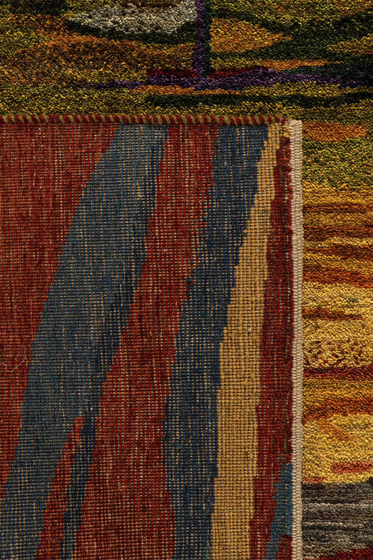 Gabbeh Teppich-Unikat - Farbträume