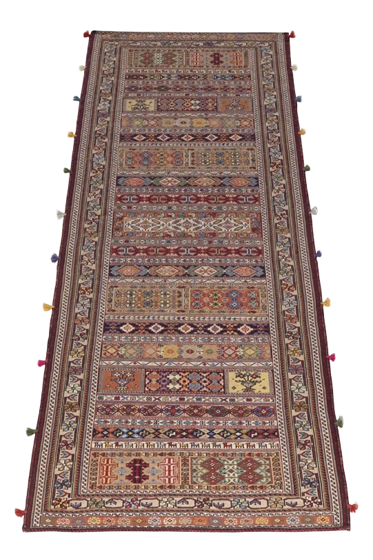Kelim Teppichläufer - Soumakh Boho