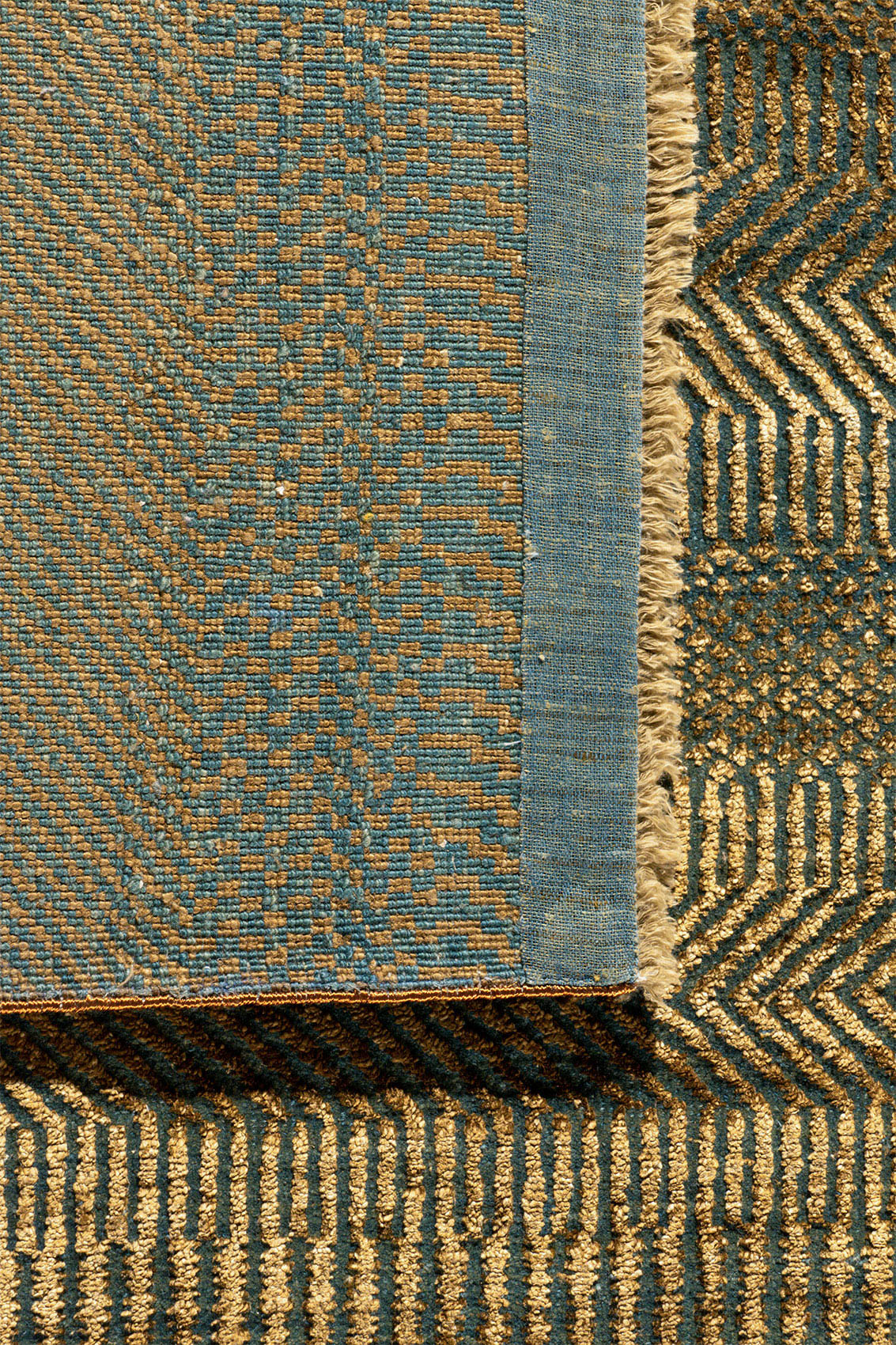 Jan Kath Teppich - Grass Tealblue