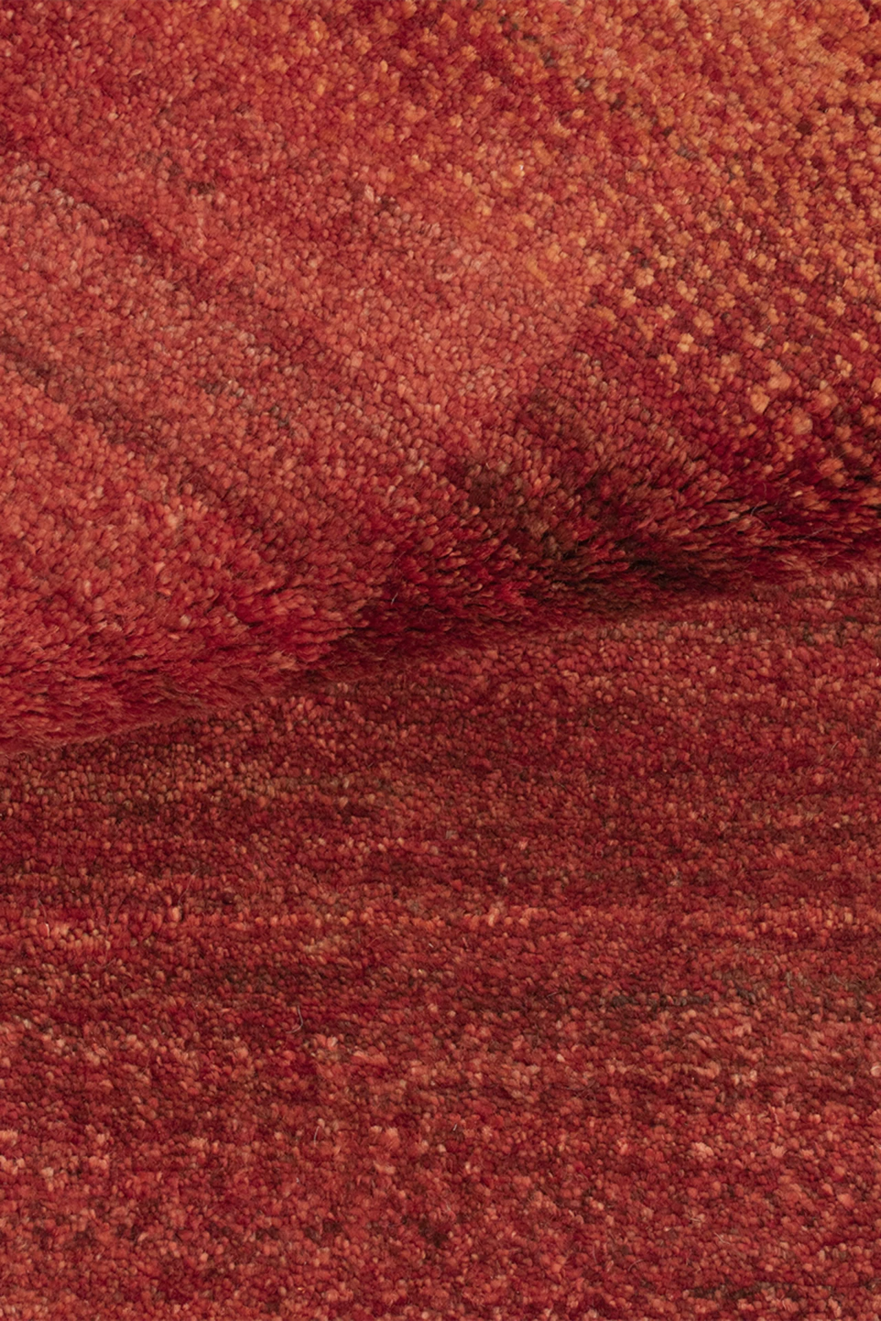 Gabbeh Teppich-Unikat - roter Horizont