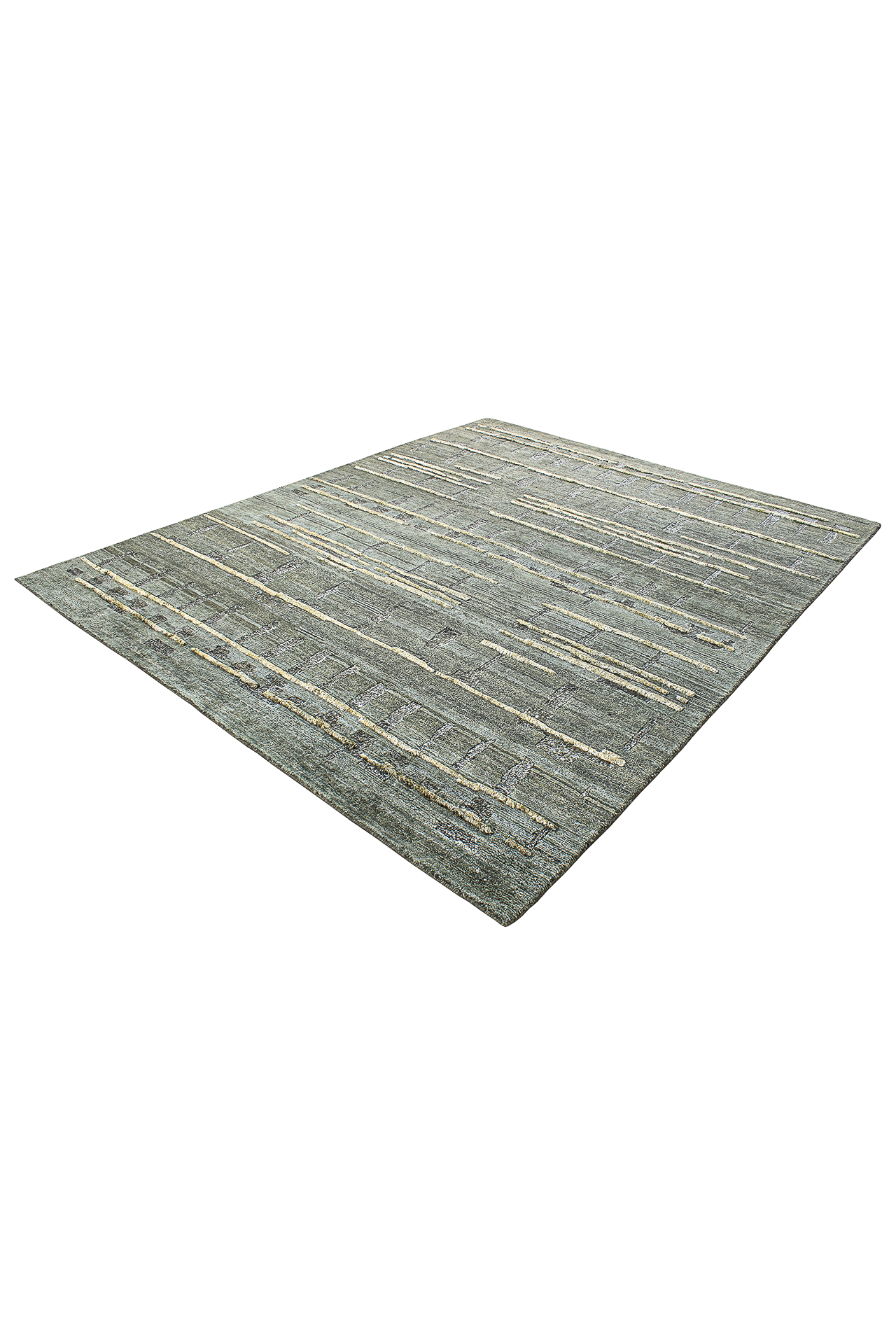 Designteppich Amber Smaragd Green aus der Jordan Collection