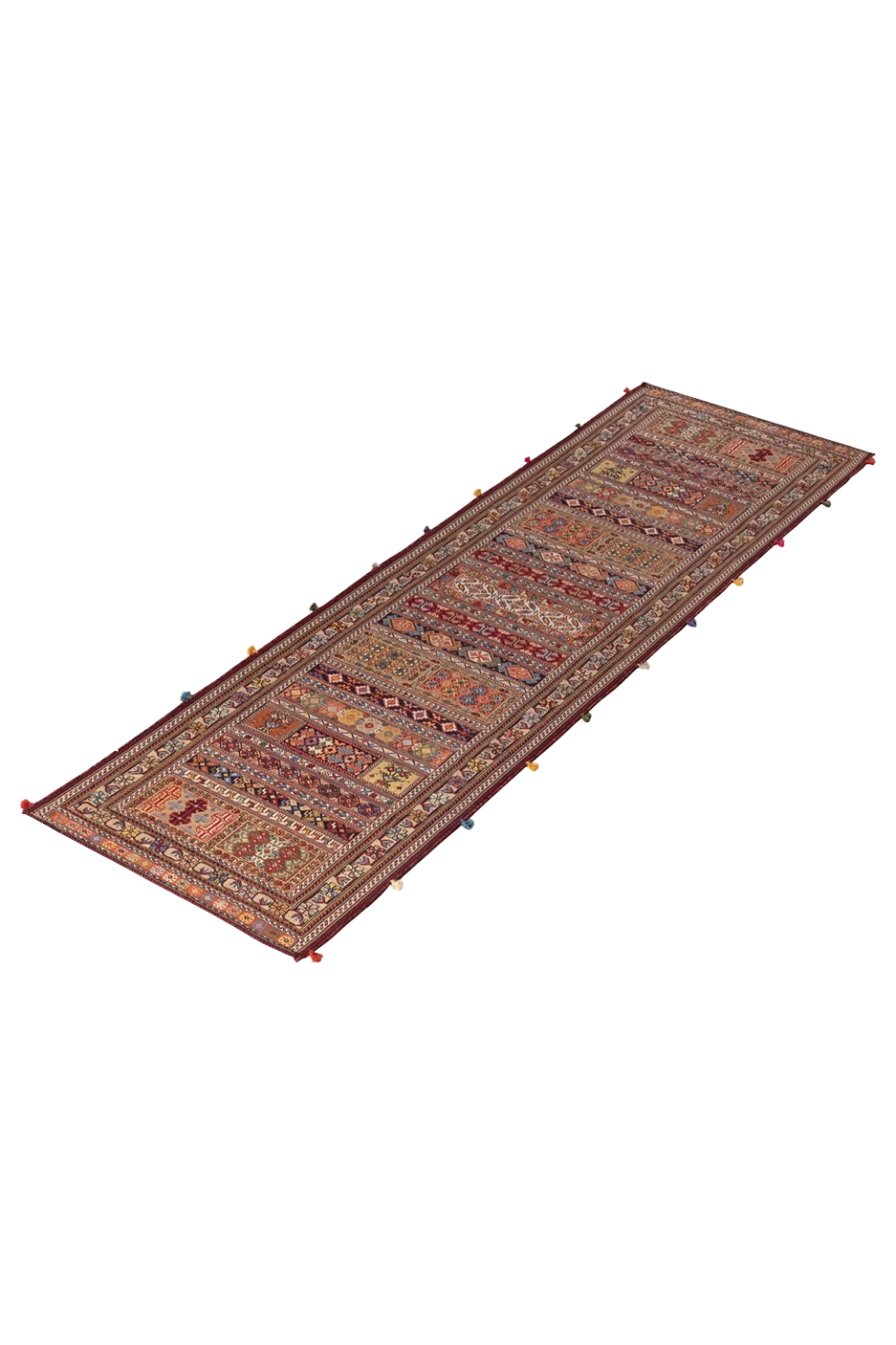 Kelim Teppichläufer - Soumakh Boho