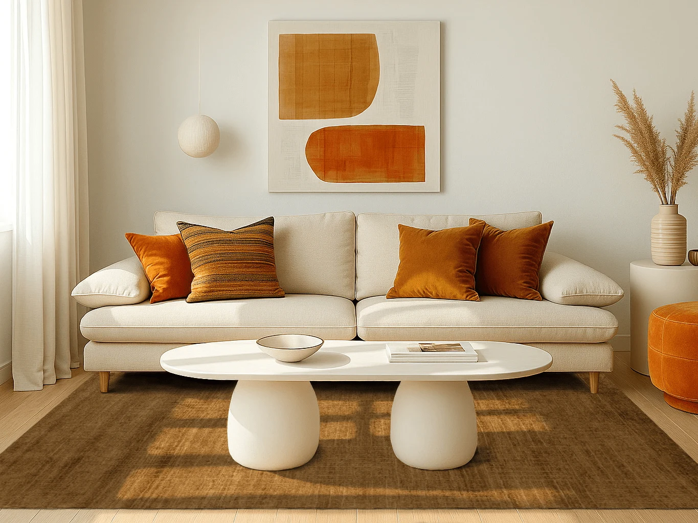 Gabbeh-Art Teppich - Goldrush