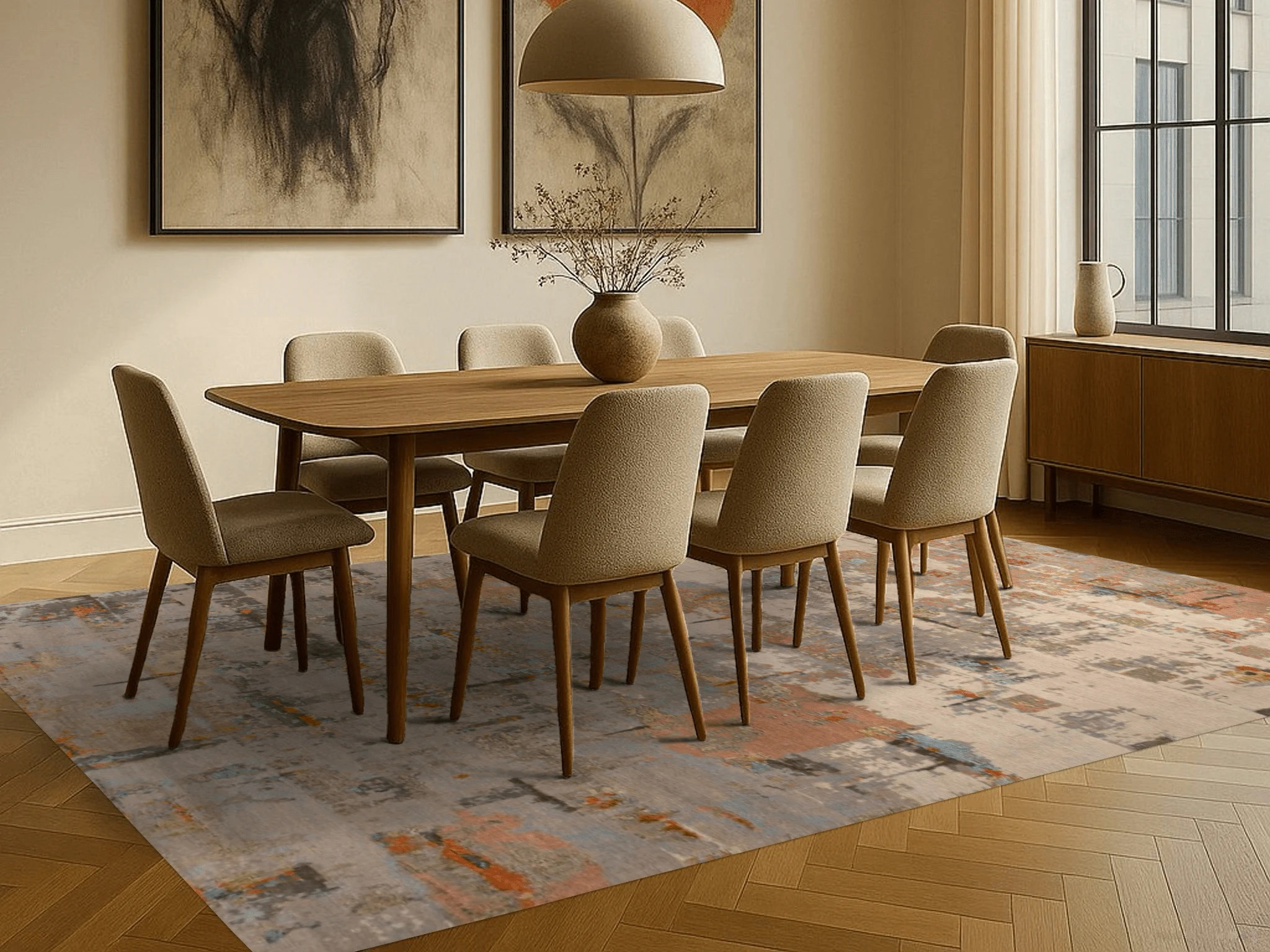 Jordan Collection Designteppich - City Lights