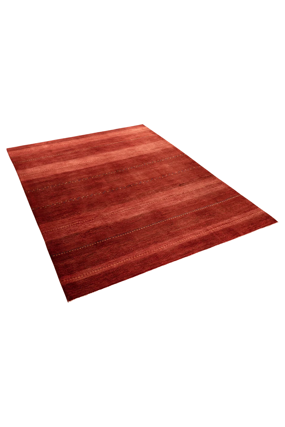 Gabbeh Teppich-Unikat - rote Mohnweide
