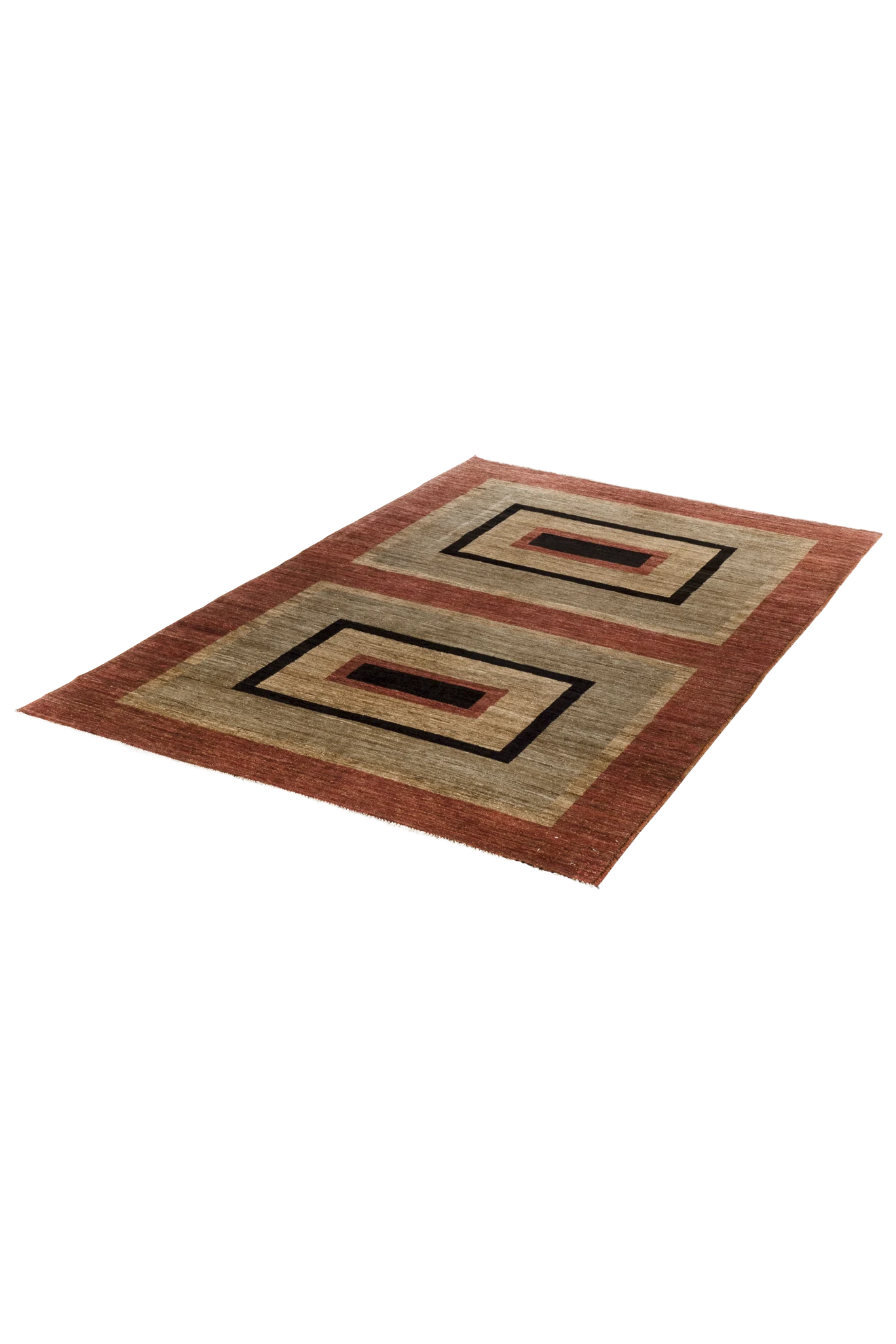 Gabbeh-Art Teppich - Formenklang