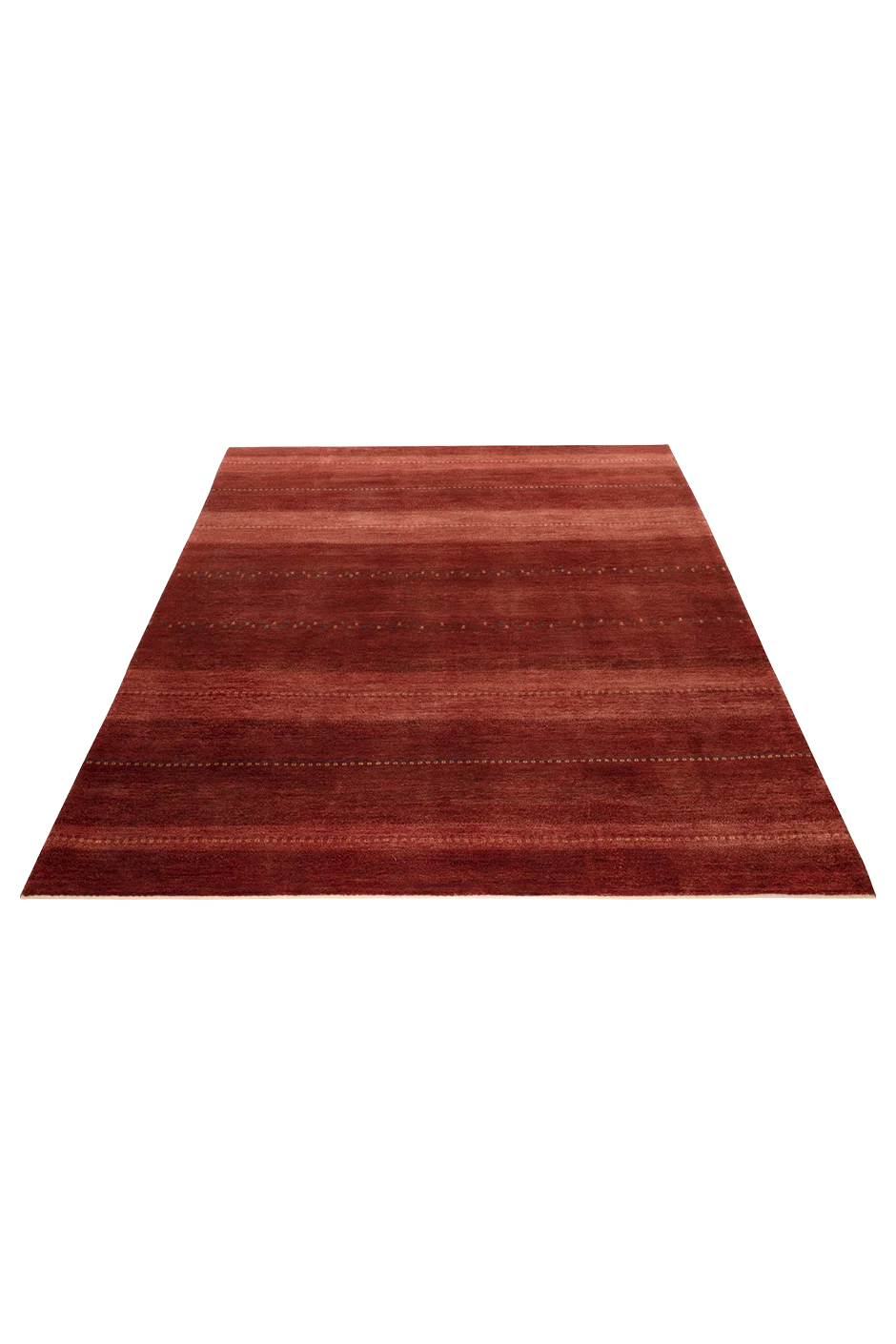 Gabbeh Teppich-Unikat - rote Mohnweide