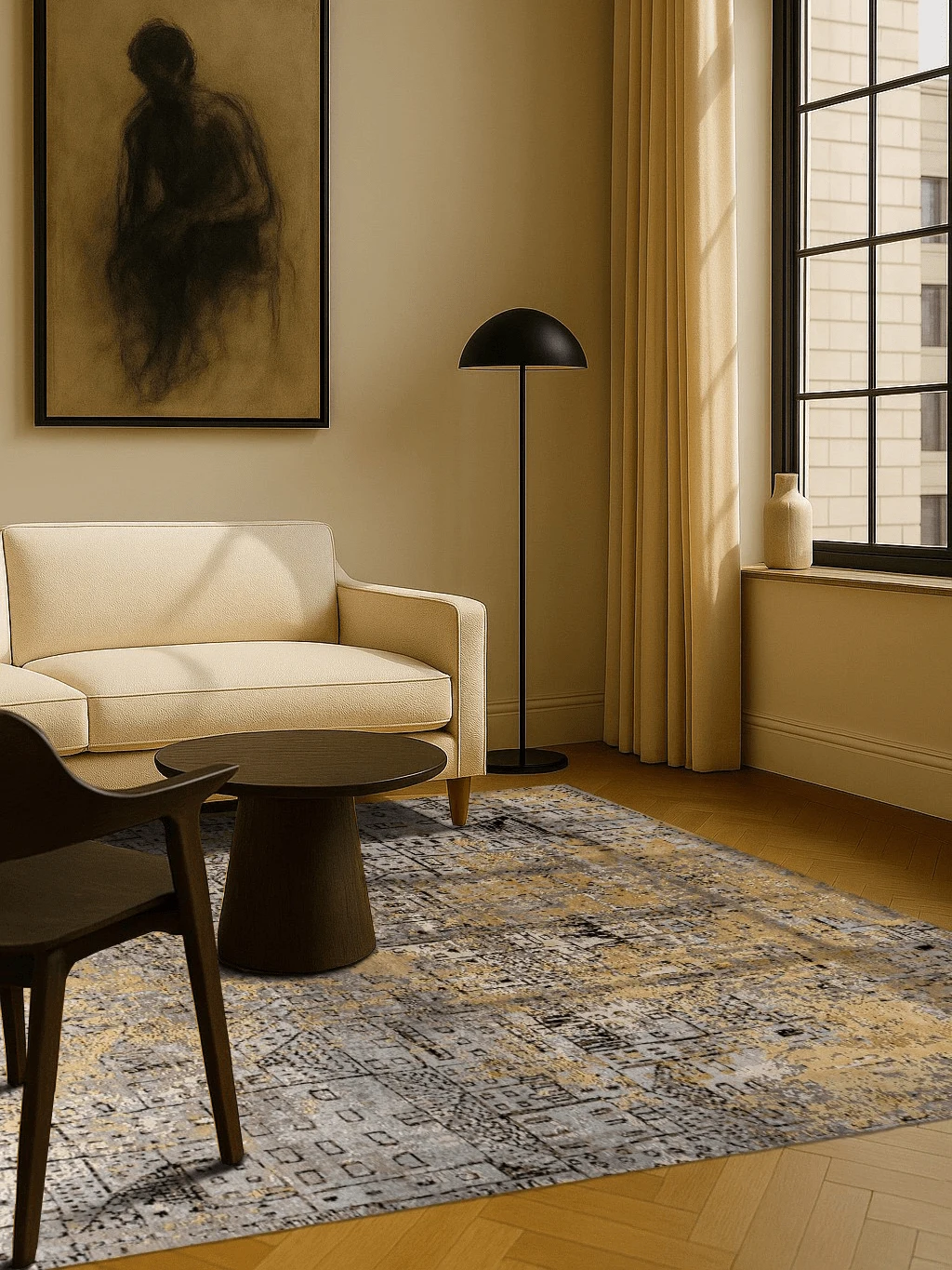 Jordan Masterpiece Designteppich - City of Art