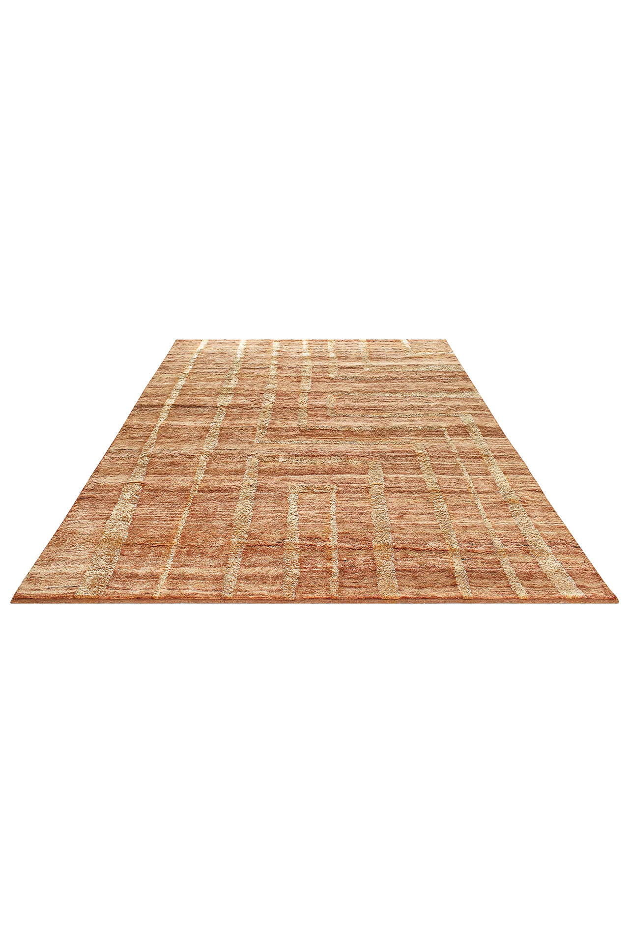 Jordan Collection Designteppich - Terracotta Trace