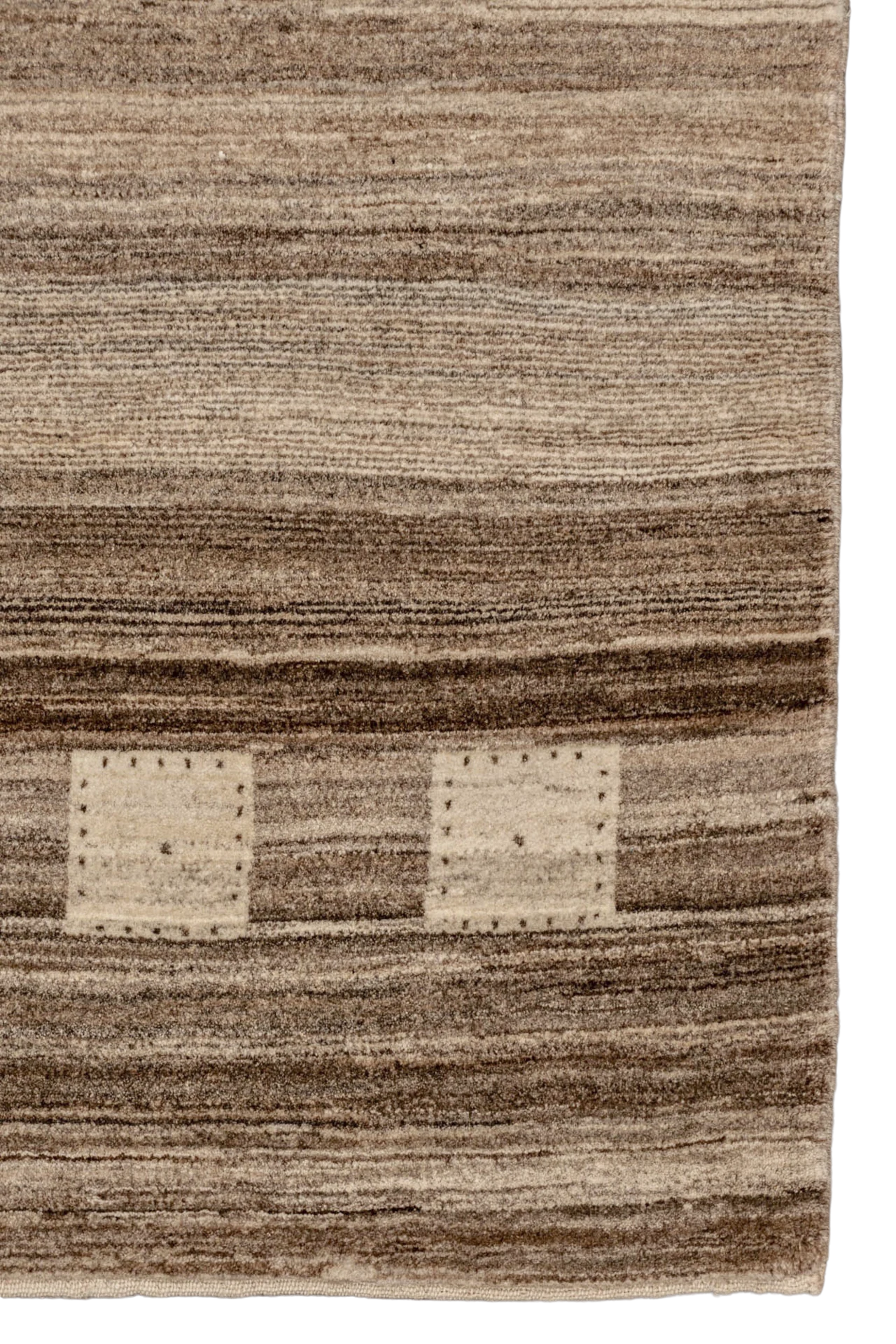 Gabbeh Teppich-Unikat - Naturgrund