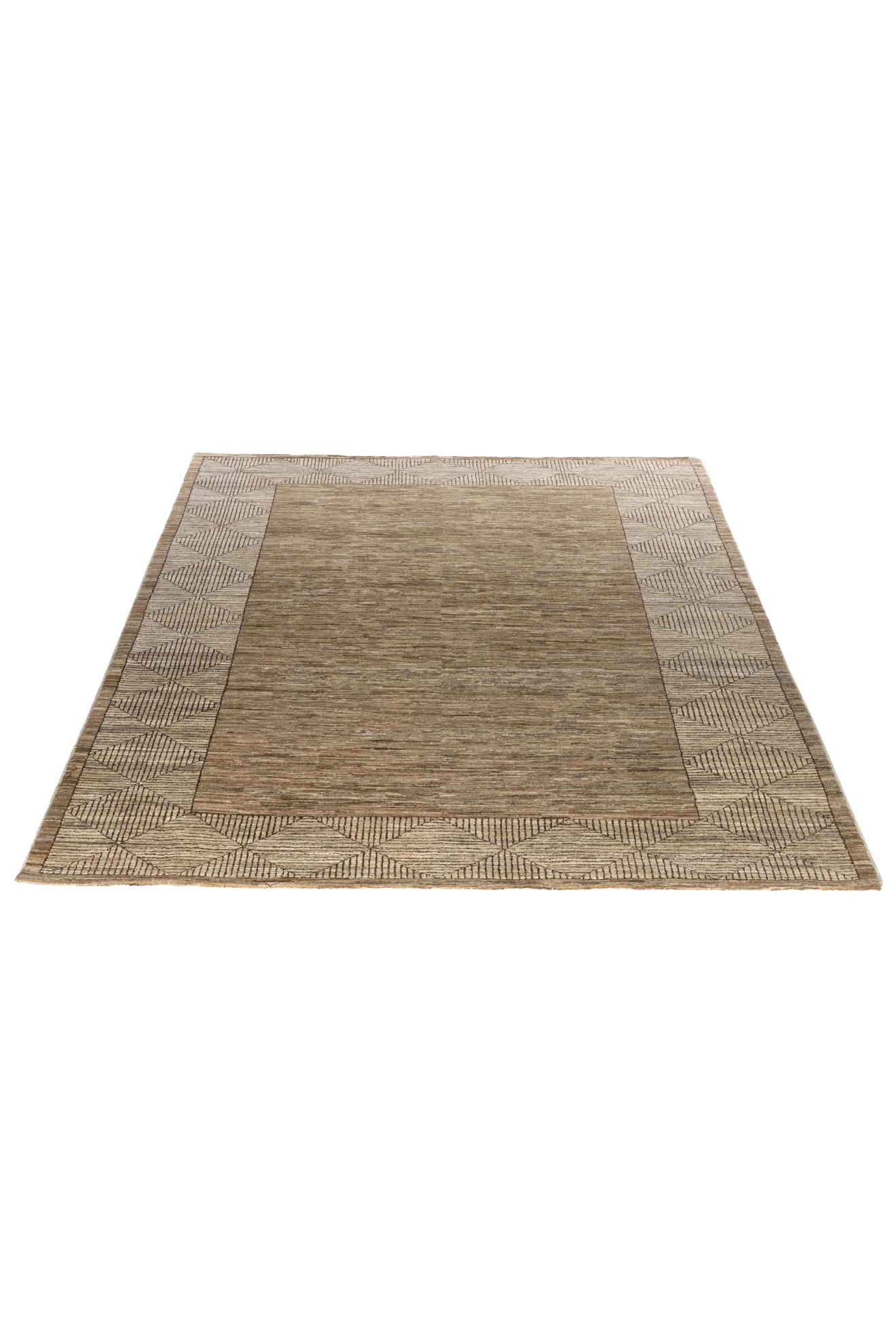 Gabbeh-Art Teppich - Sandgeflecht