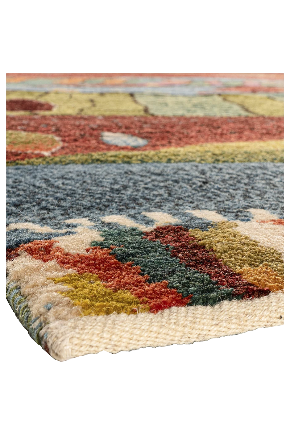 Gabbeh Teppich-Unikat - heitere Landschaft