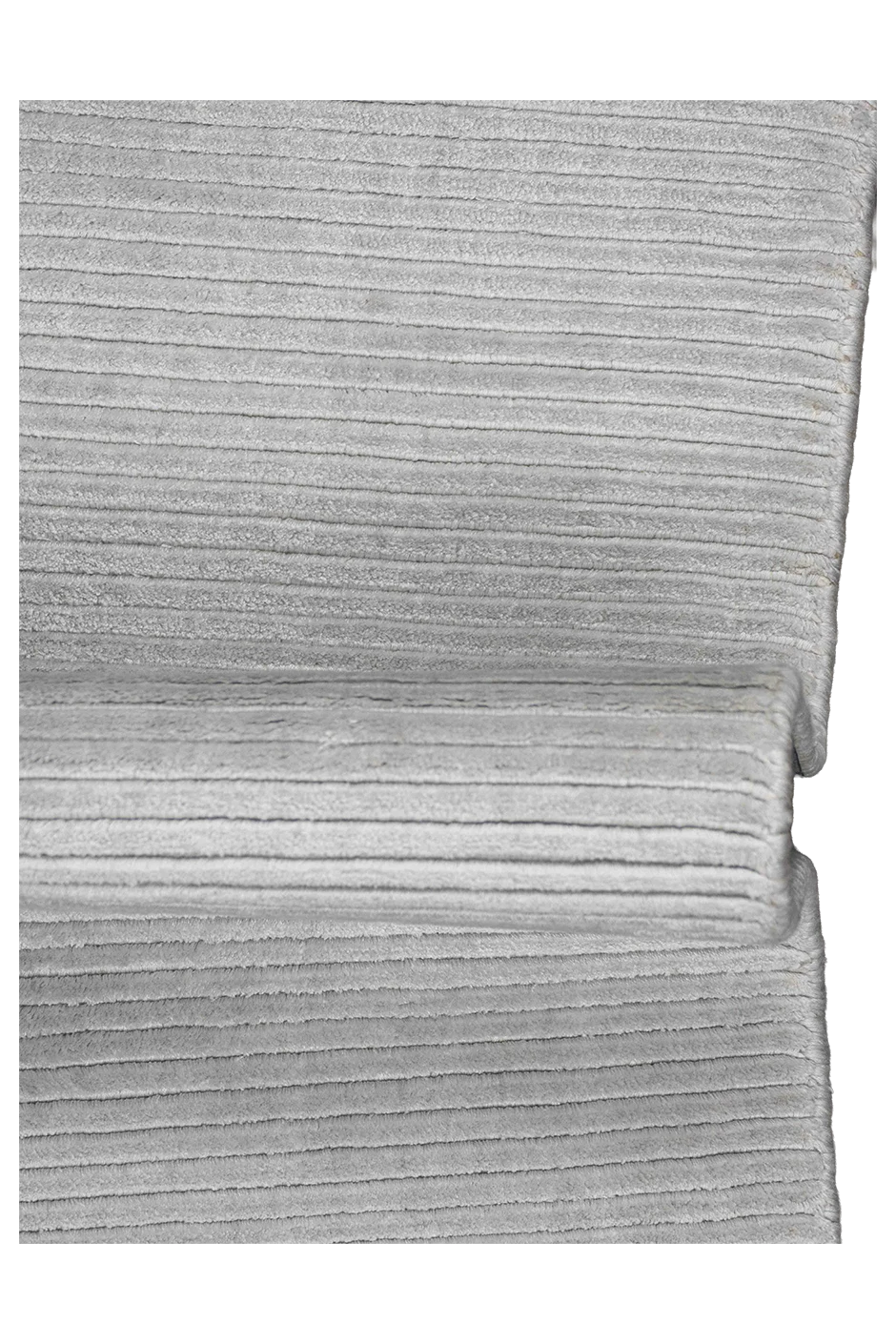 Jordan Collection Designteppich - Uni Silver