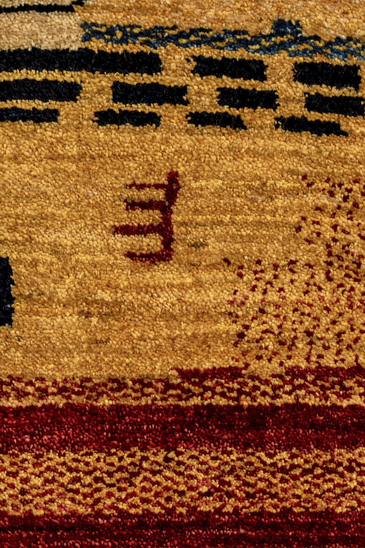 Gabbeh Teppich-Unikat - Stadt der Muster