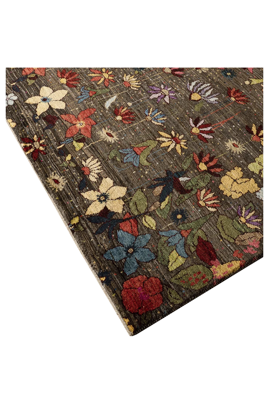 Gabbeh Teppich-Unikat - Blumenoase