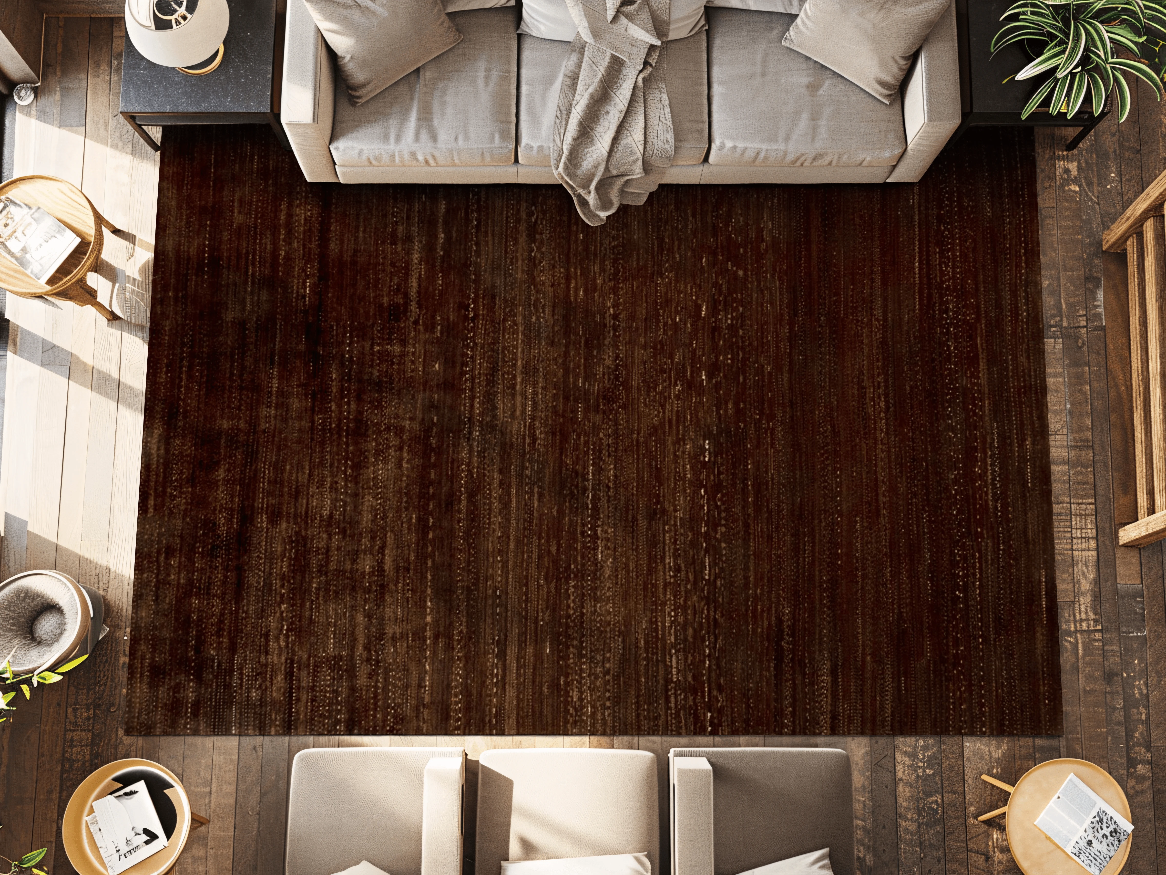 Gabbeh-Art Teppich - Brownweave