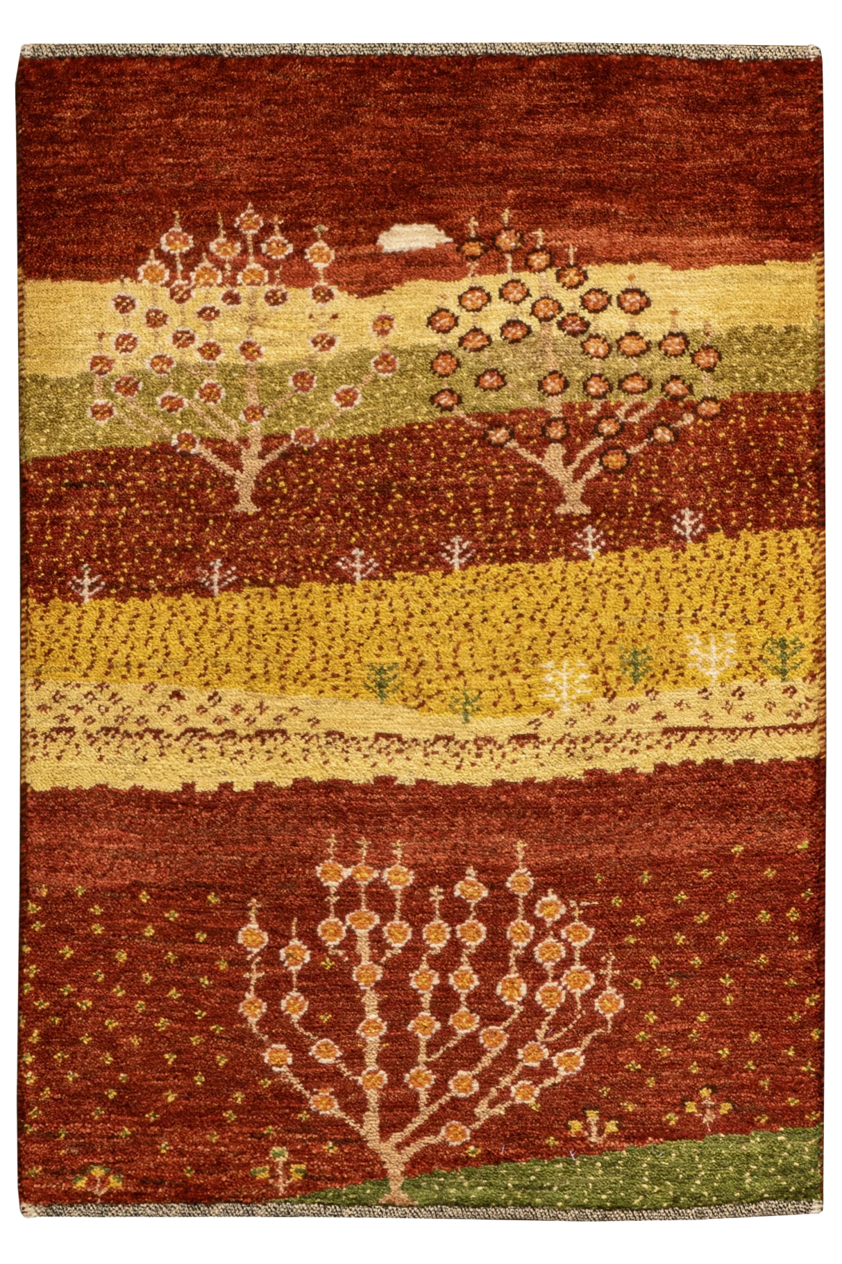 Gabbeh Teppich-Unikat - Wüstenantlitz