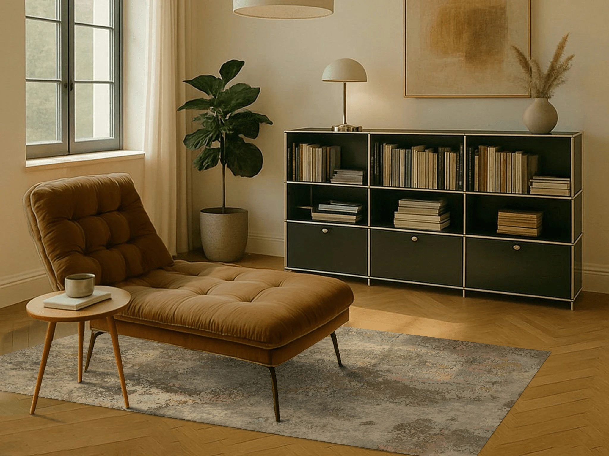 Jordan Masterpiece Designteppich - Alpenglühen