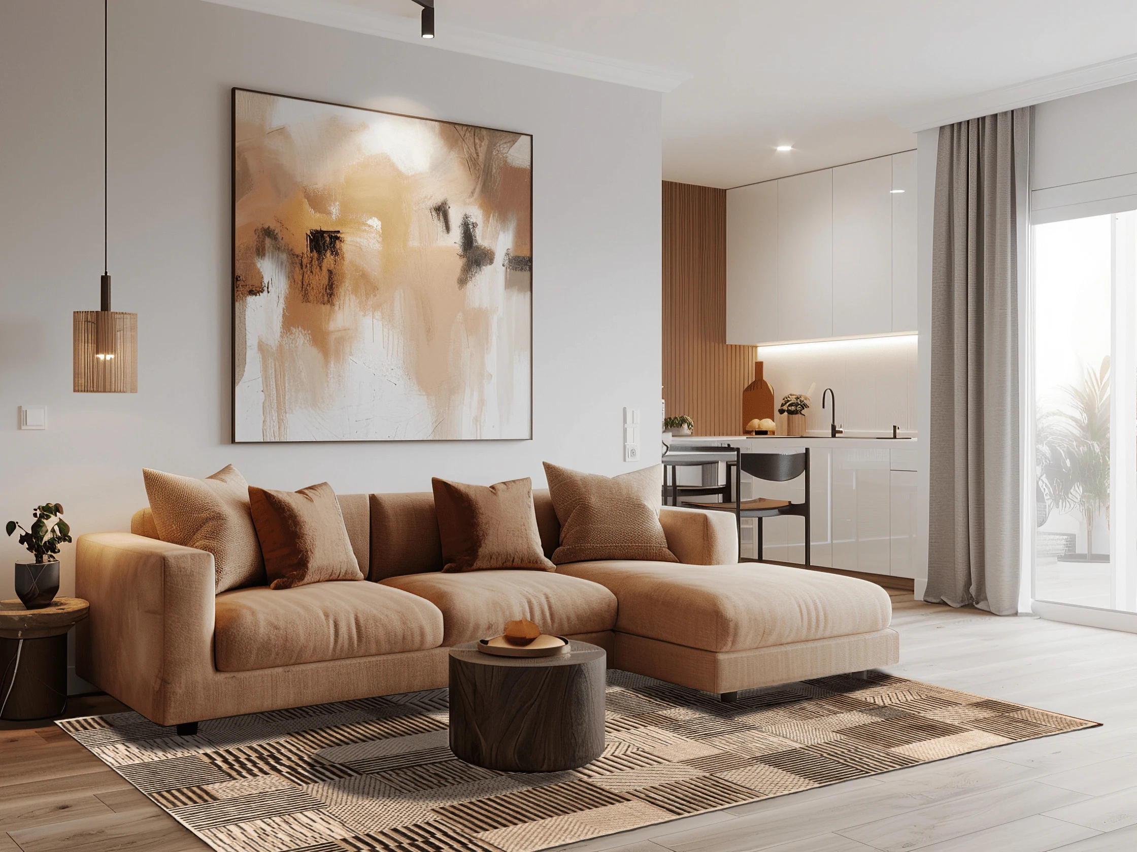 Gabbeh-Art Teppich - Sheepskin