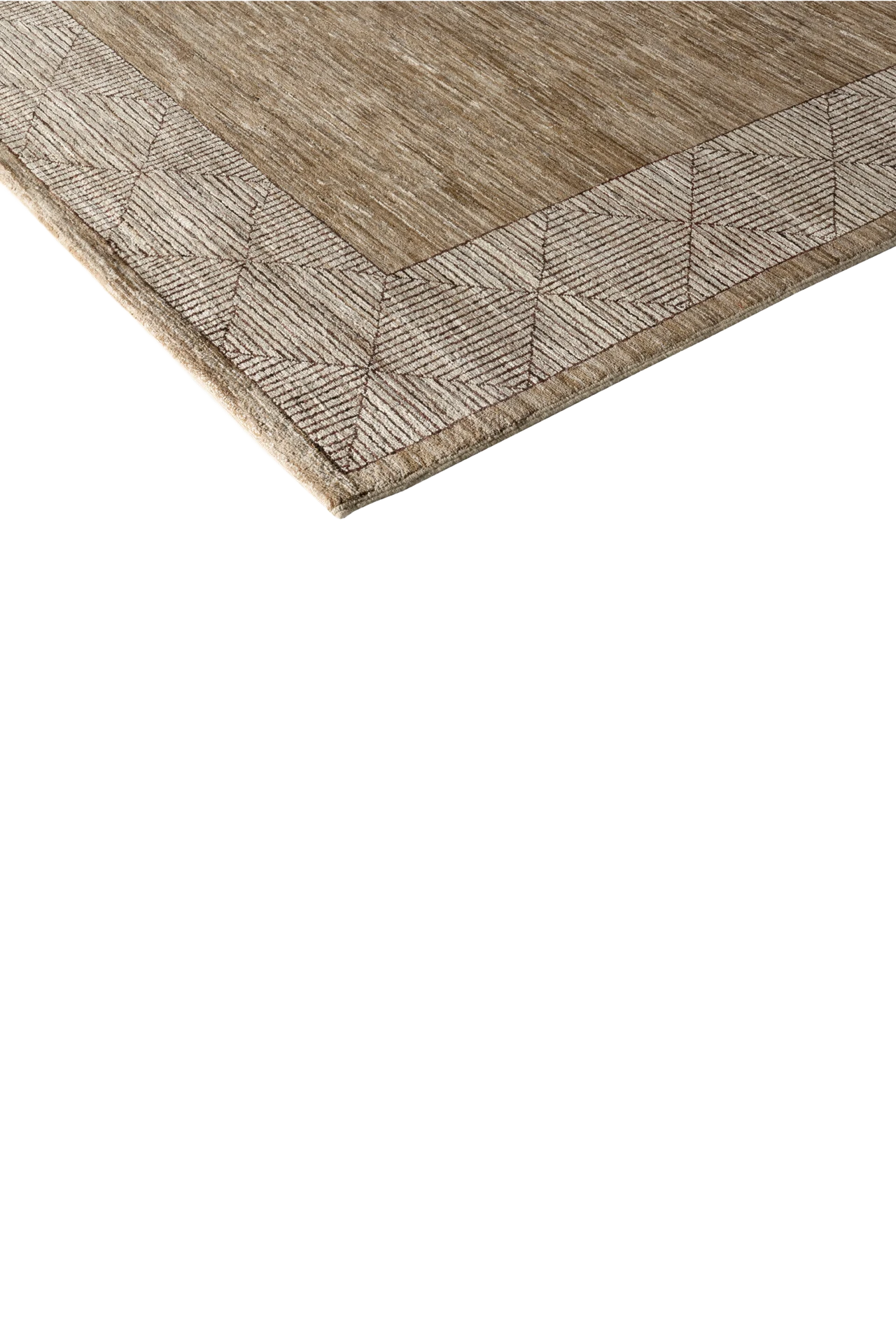 Gabbeh-Art Teppich - Sandgeflecht