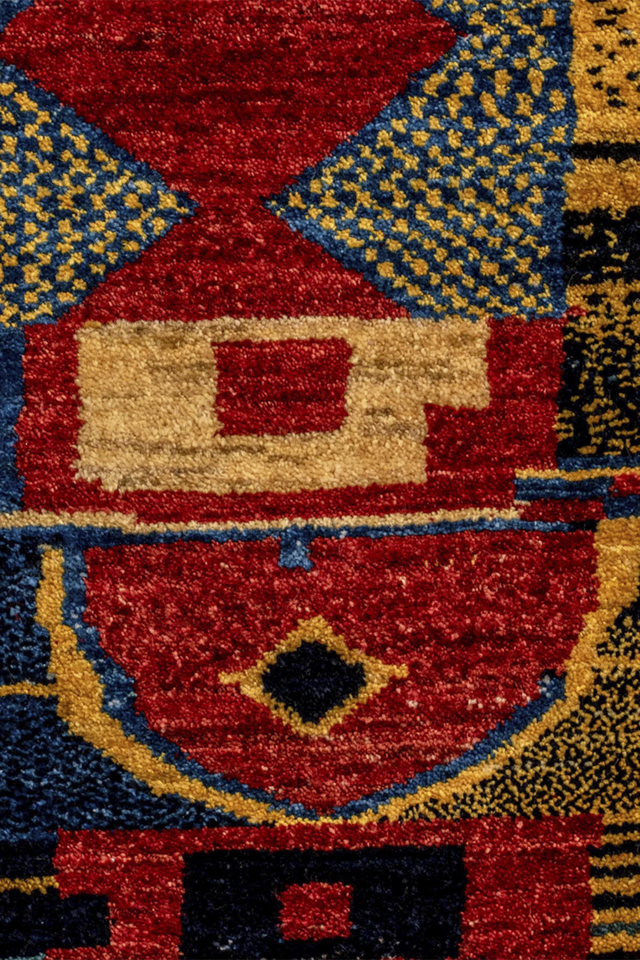 Gabbeh Teppich-Unikat - Stadt der Muster