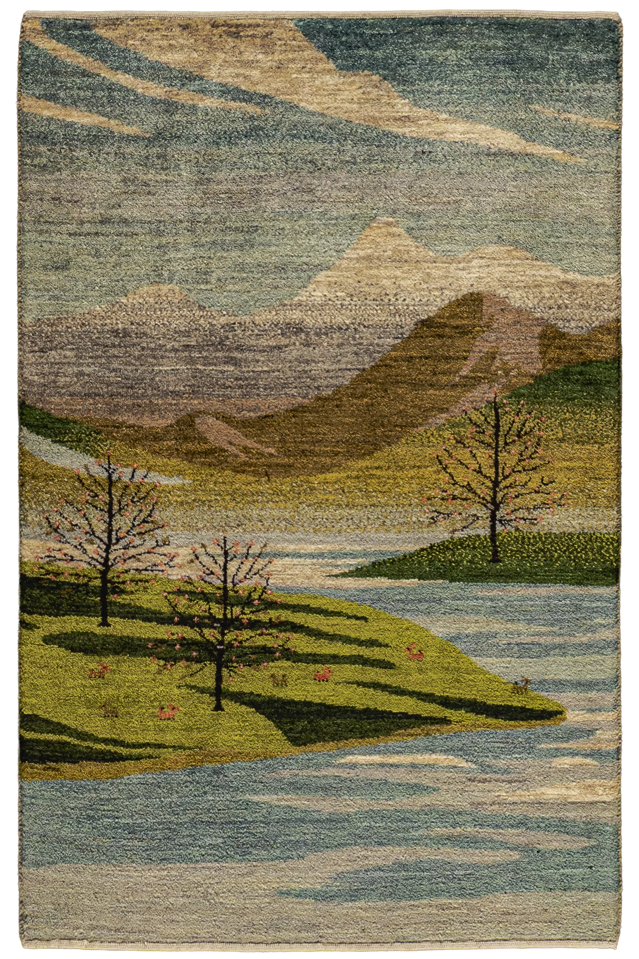 Gabbeh Teppich-Unikat - Bergquell