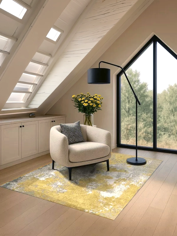 Jordan Collection Designteppich - Golden