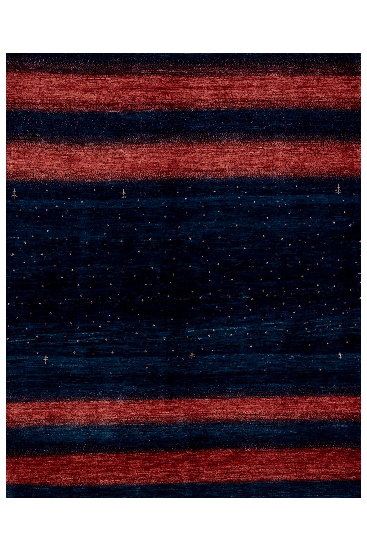 Gabbeh Teppich-Unikat - Nachtlichter