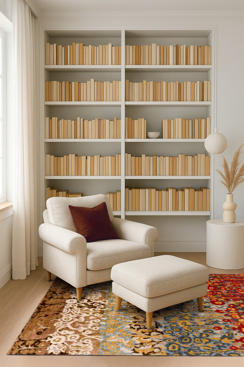 Jordan Collection Designteppich - Flowergarden