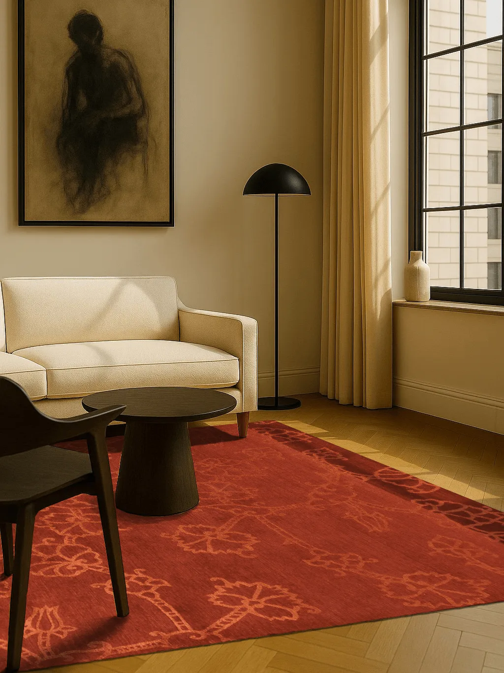 Jordan Masterpiece Designteppich - Flowers