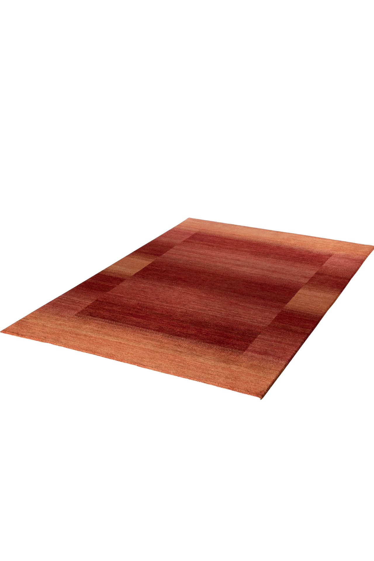 Gabbeh Teppich-Unikat - roter Horizont