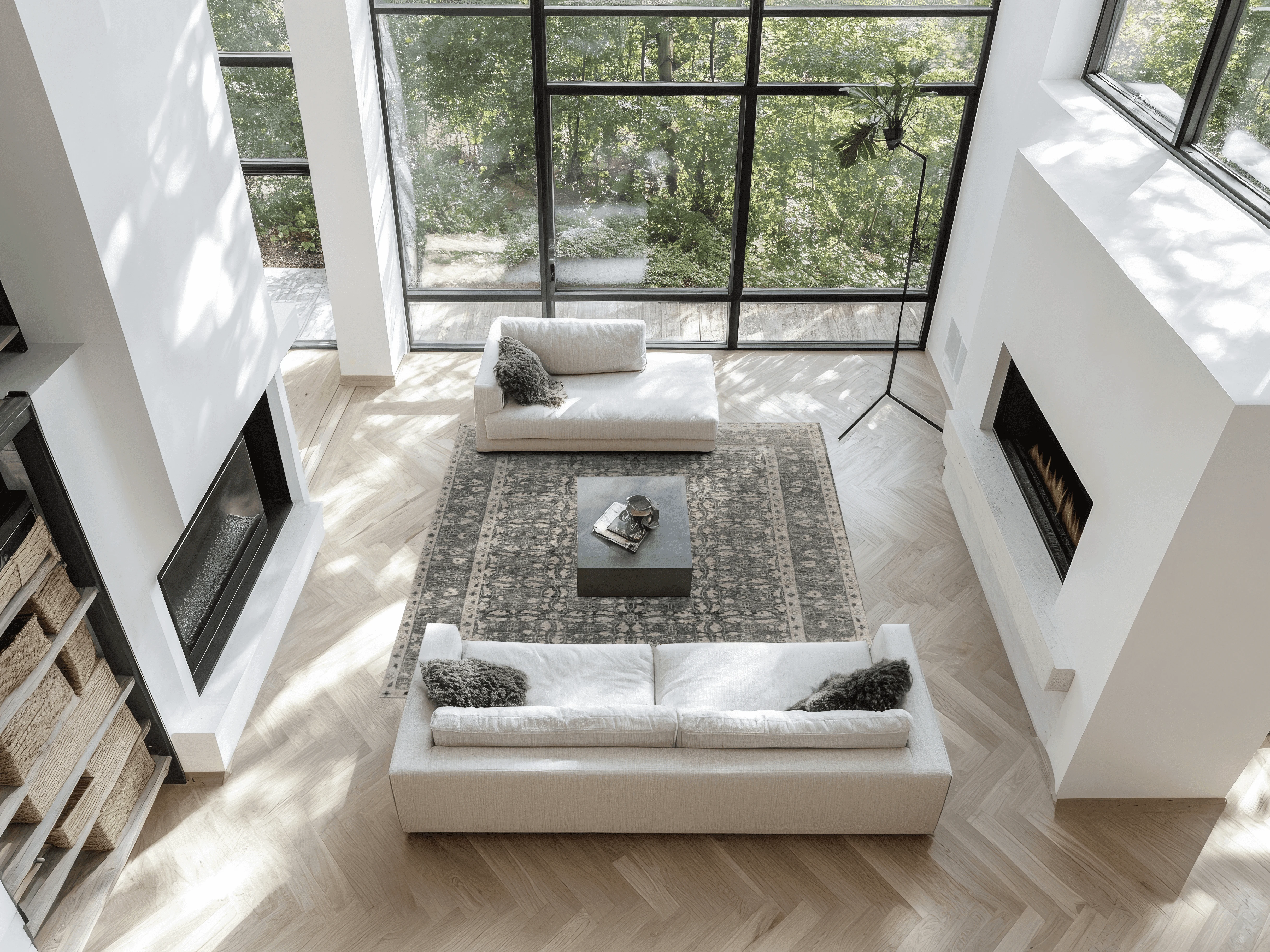 Jordan Collection Designteppich - Mosaikfenster