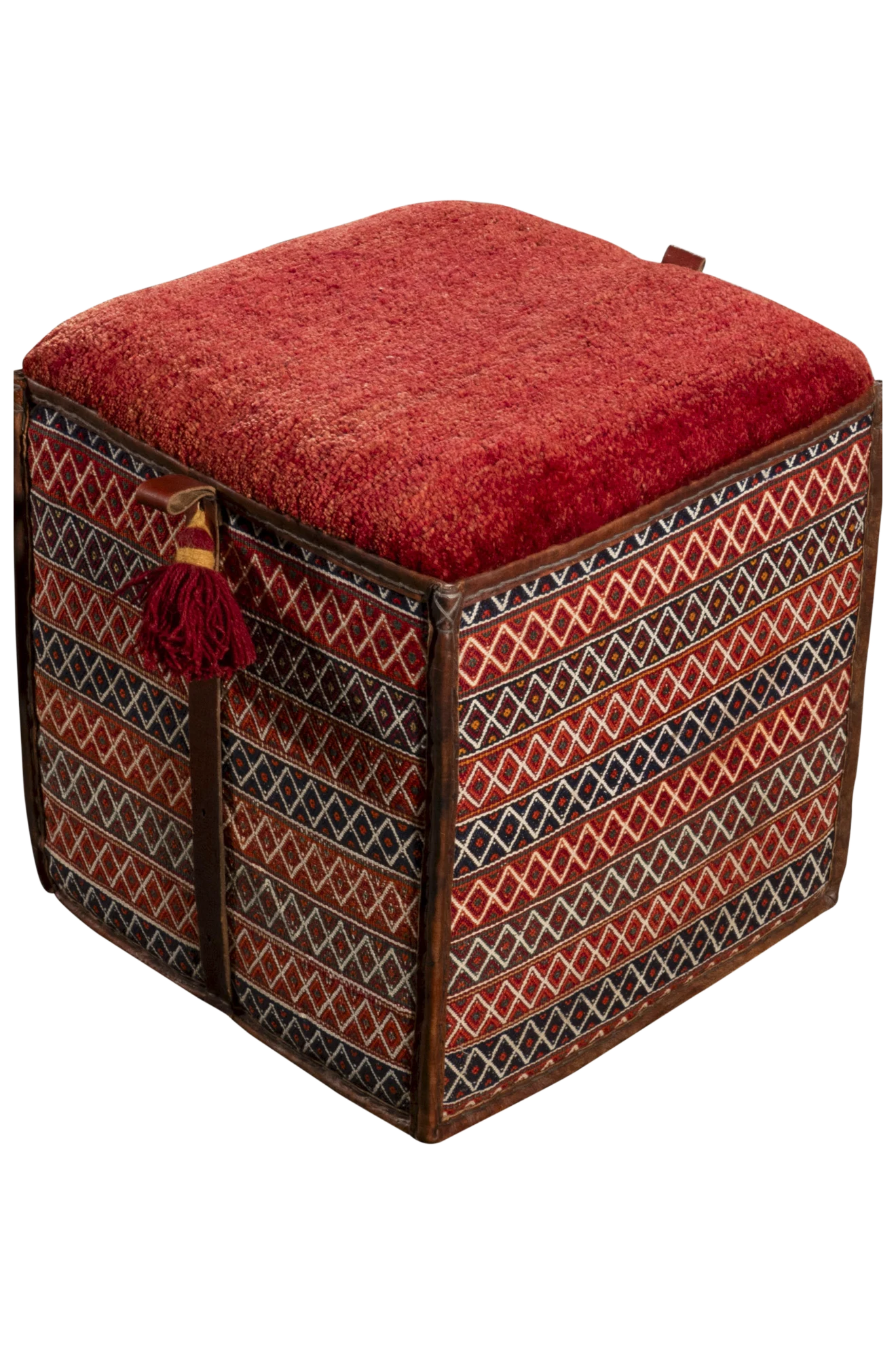 Hocker Unikat - persische Schmuckrouten