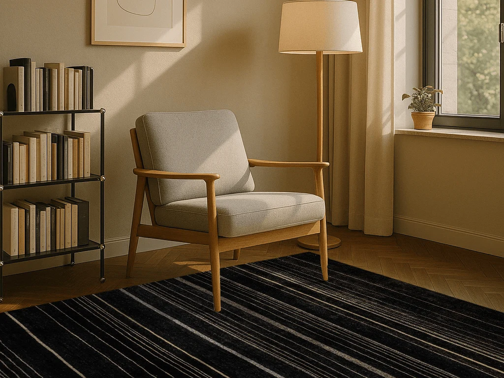 Gabbeh-Art Teppich - Silverlines