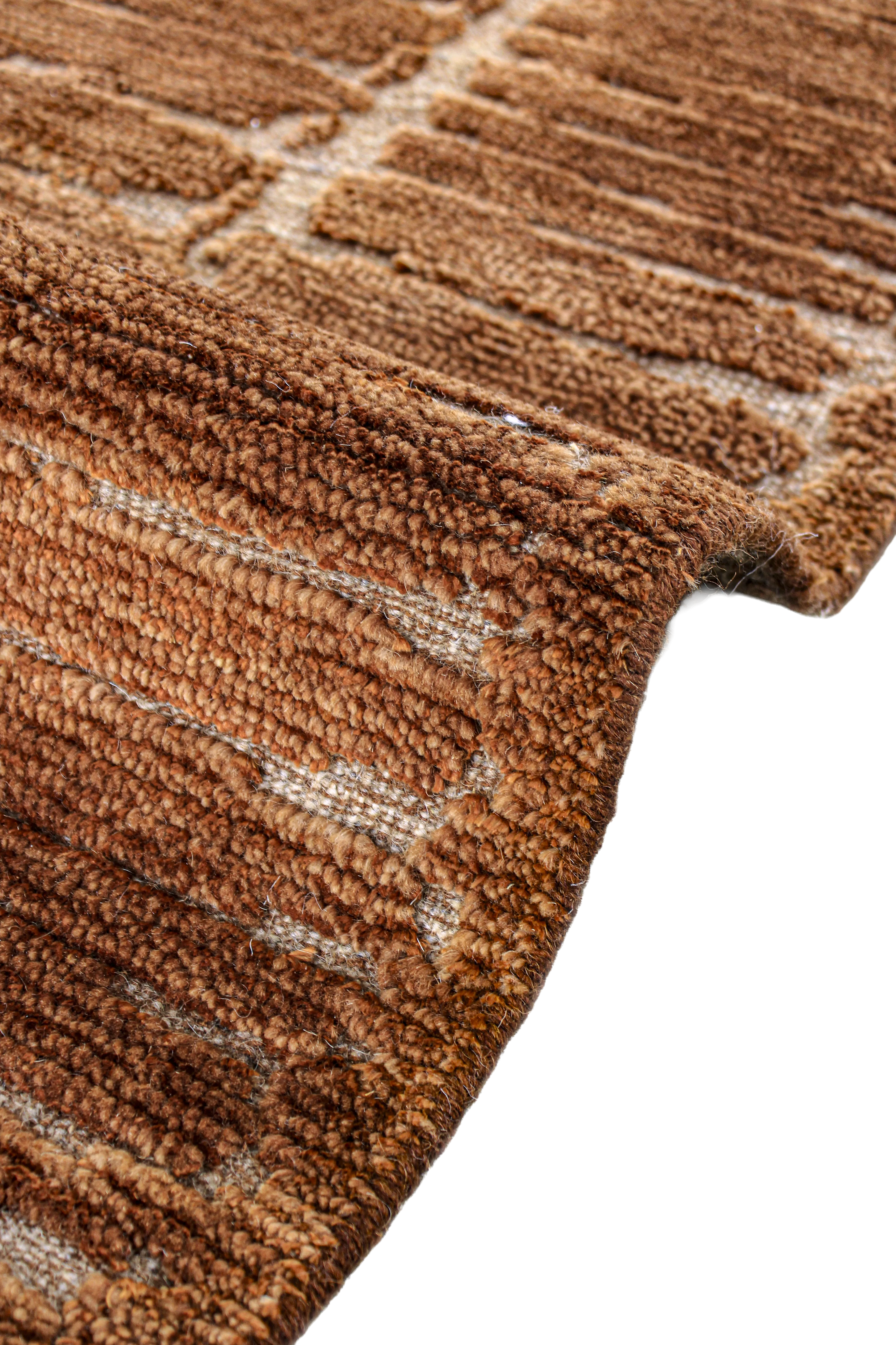 Jordan Collection Designteppich - Copper Dunes